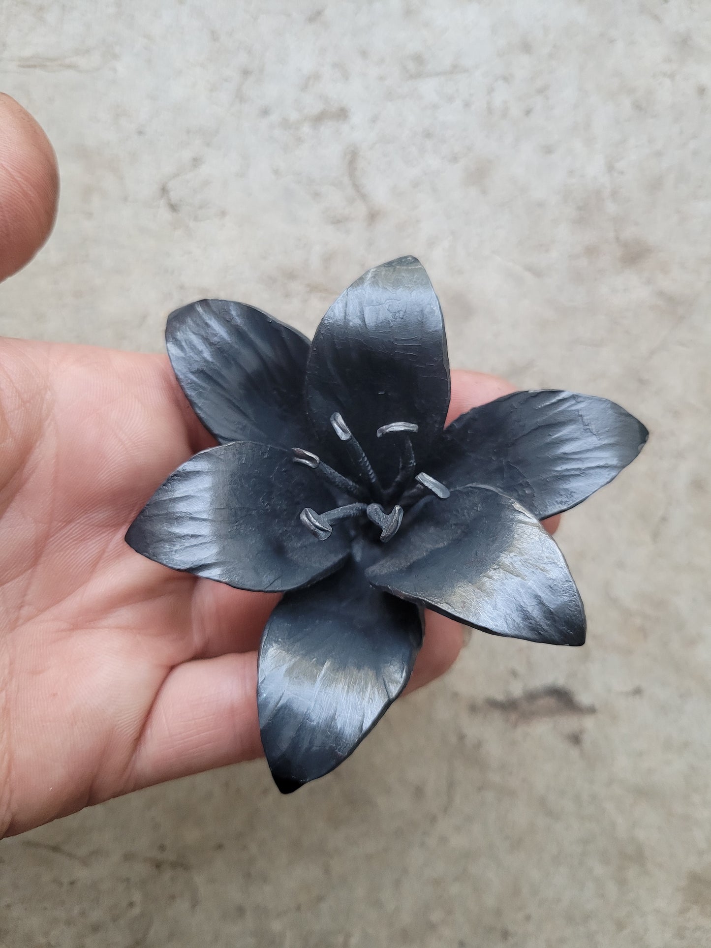Custom Lily Heart Wall Sculpture