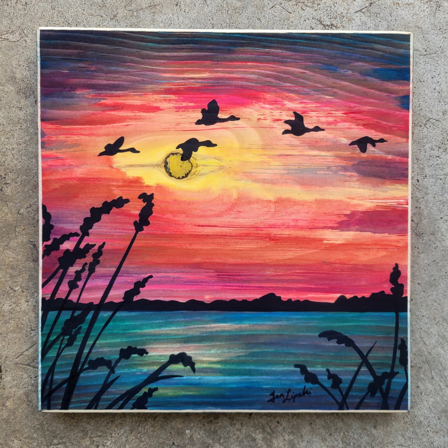 Water's Edge Silhouette