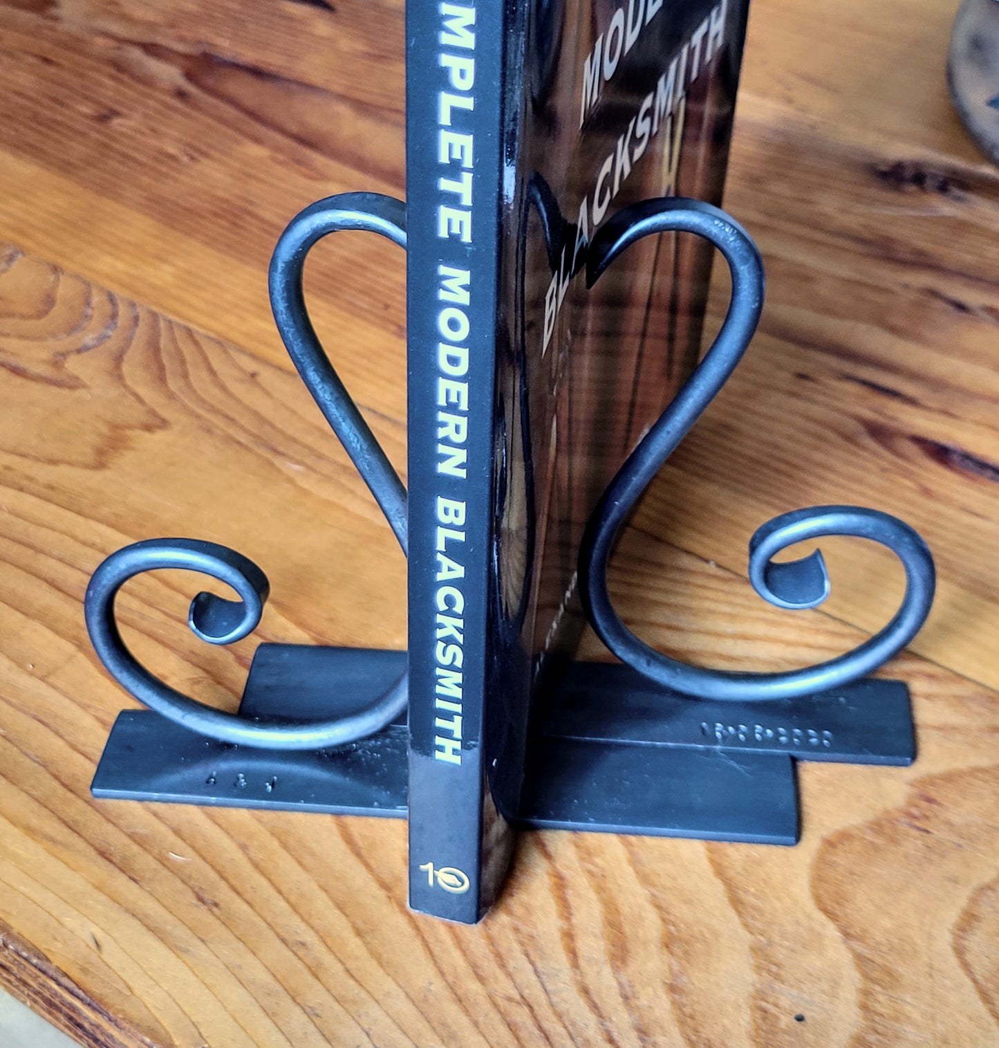 Simple Forged Book Ends