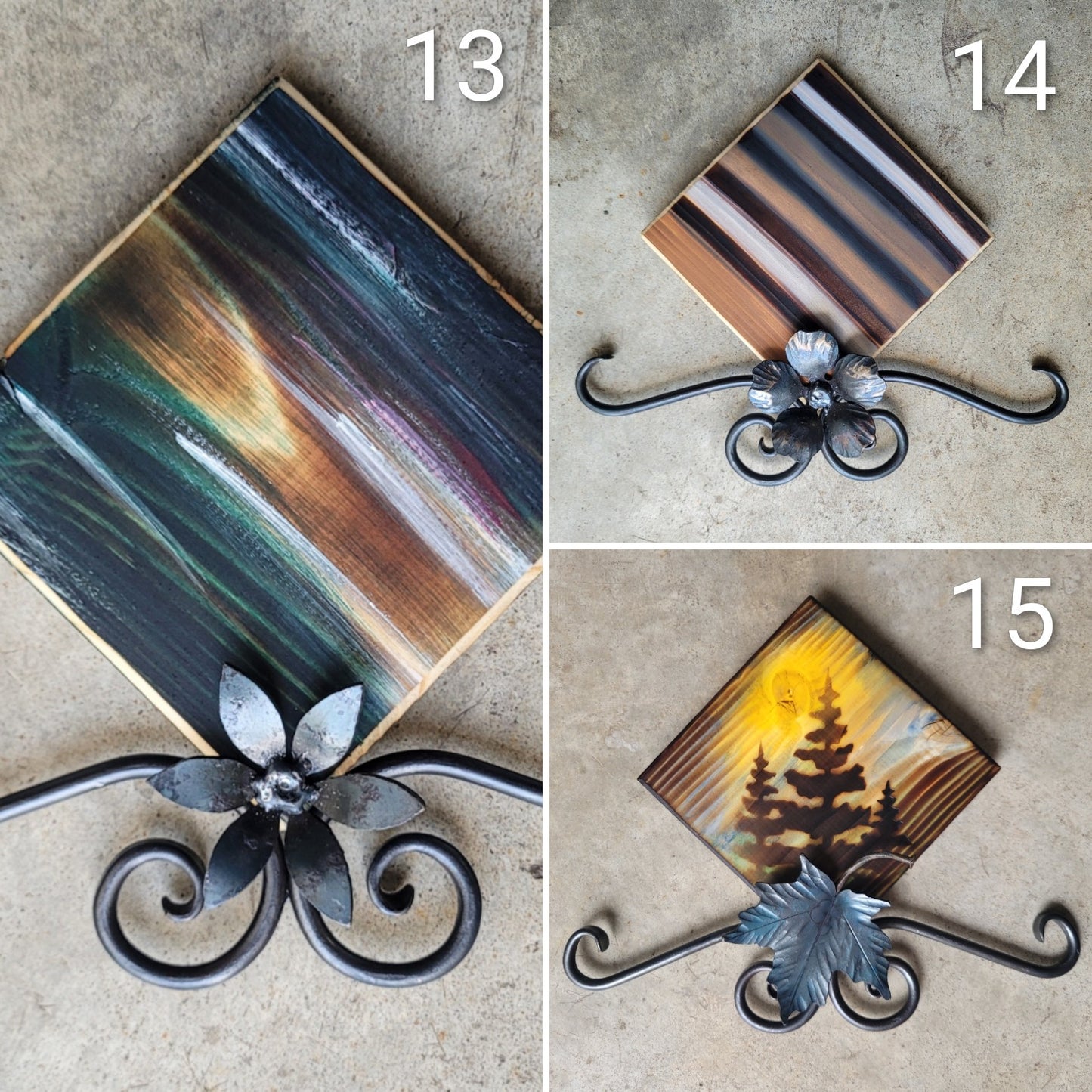 Embers - Series of Small Sculptural Artworks