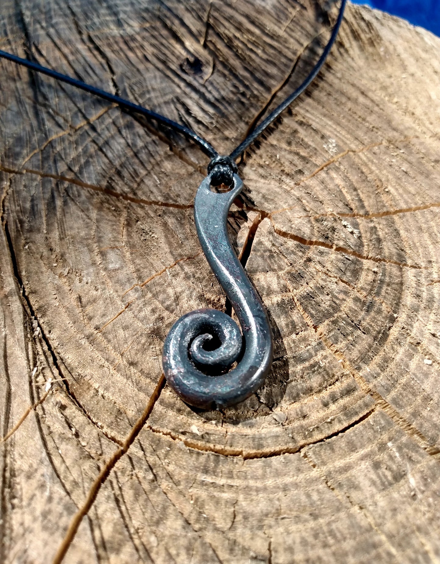 Fiddlehead Necklace Pendant