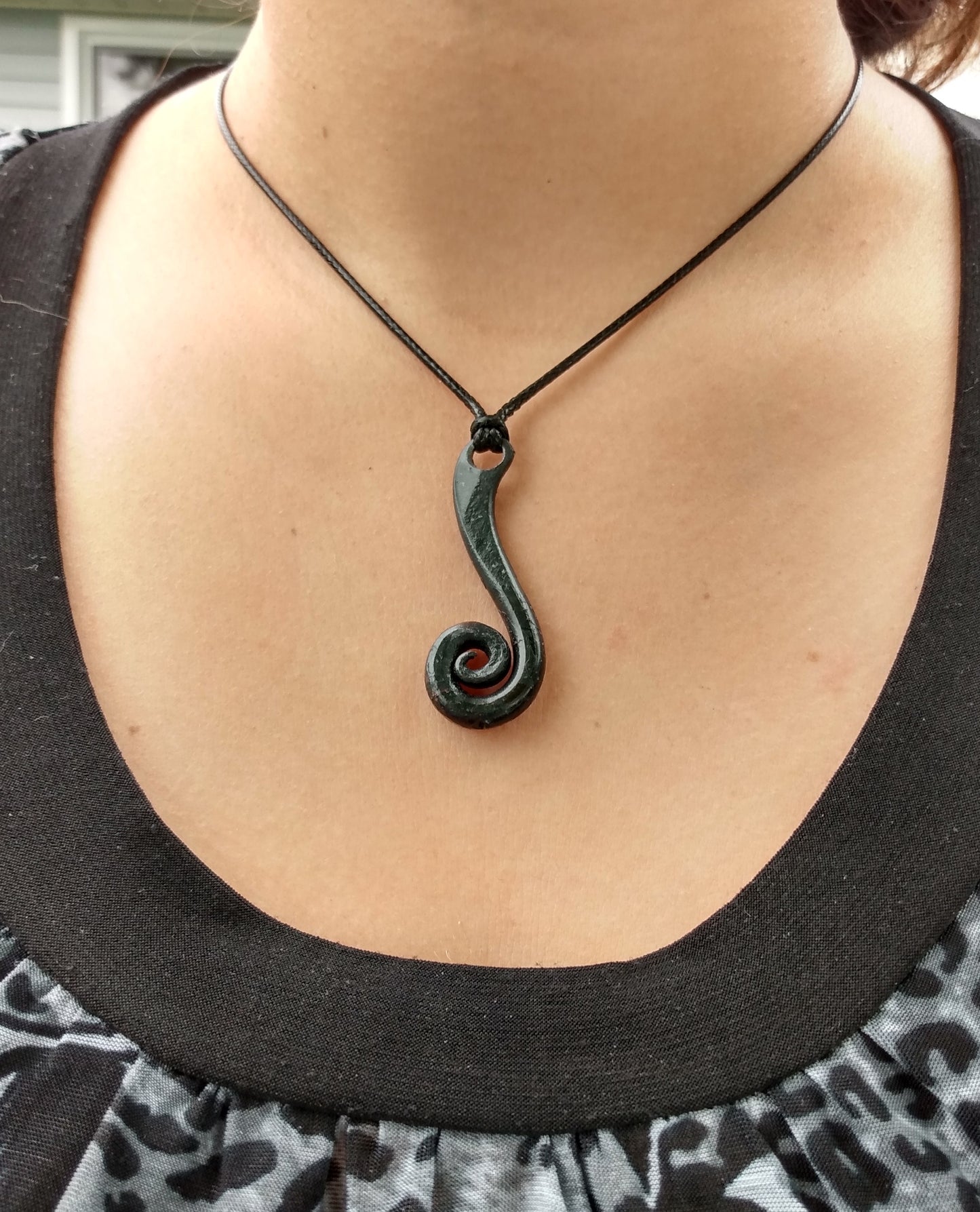 Fiddlehead Necklace Pendant