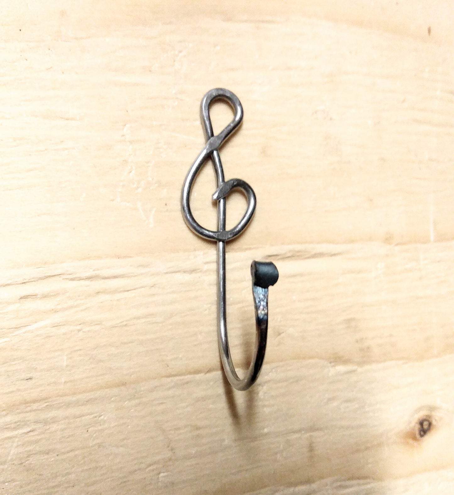 Small Treble Clef Key Hooks (Set of 5)