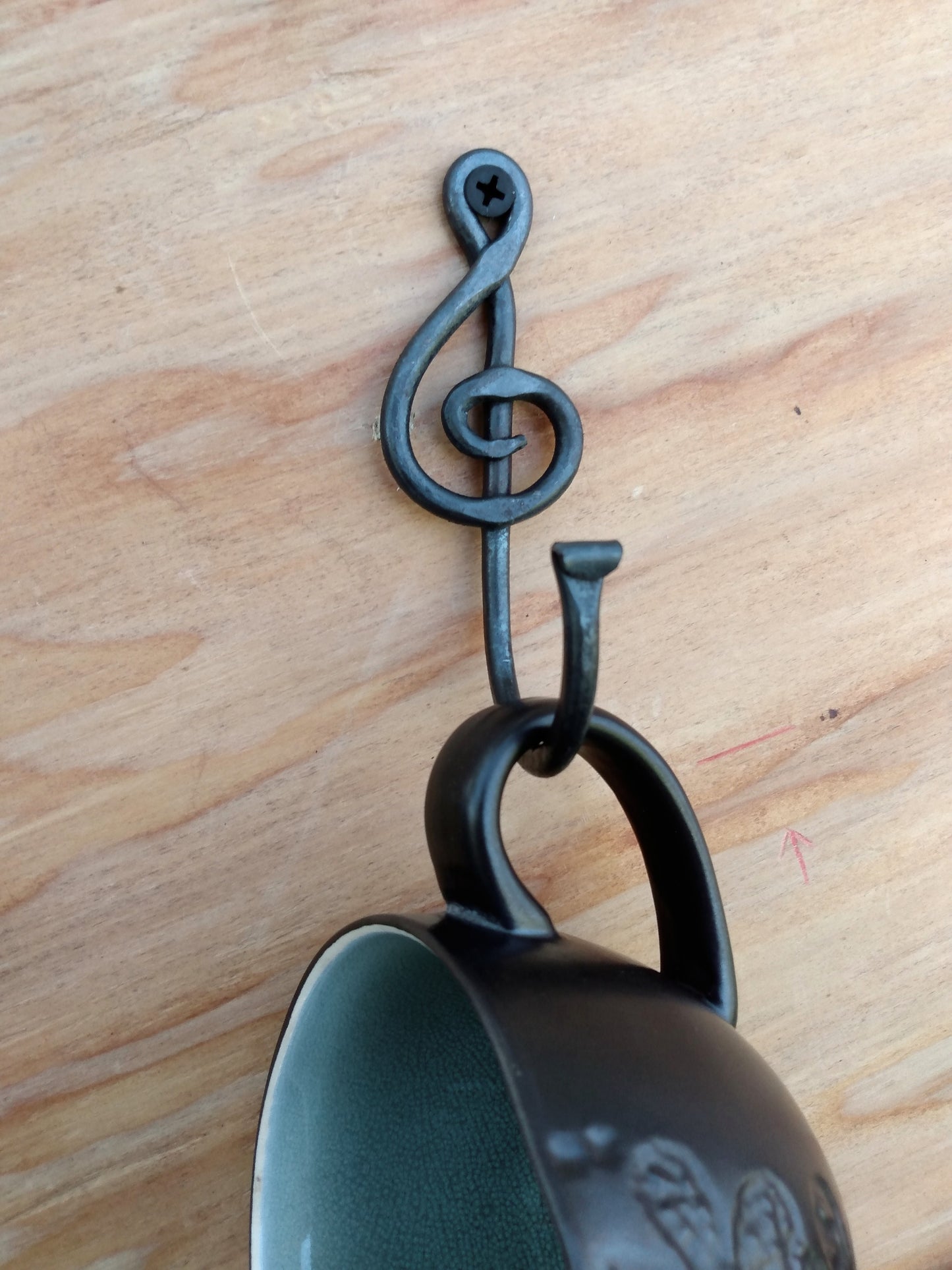 Treble Clef Wall Hooks