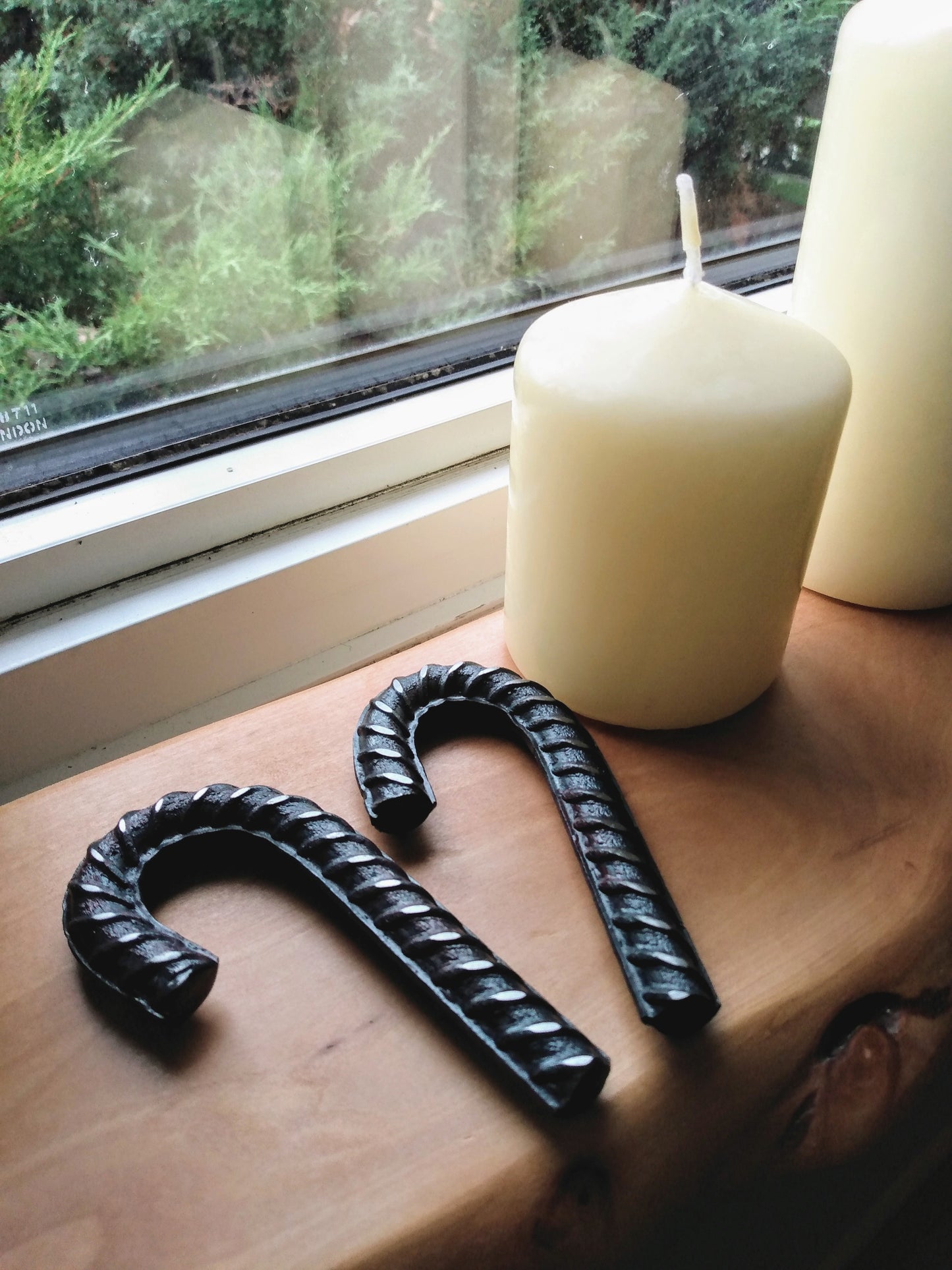 Rebar Candy Cane Ornament