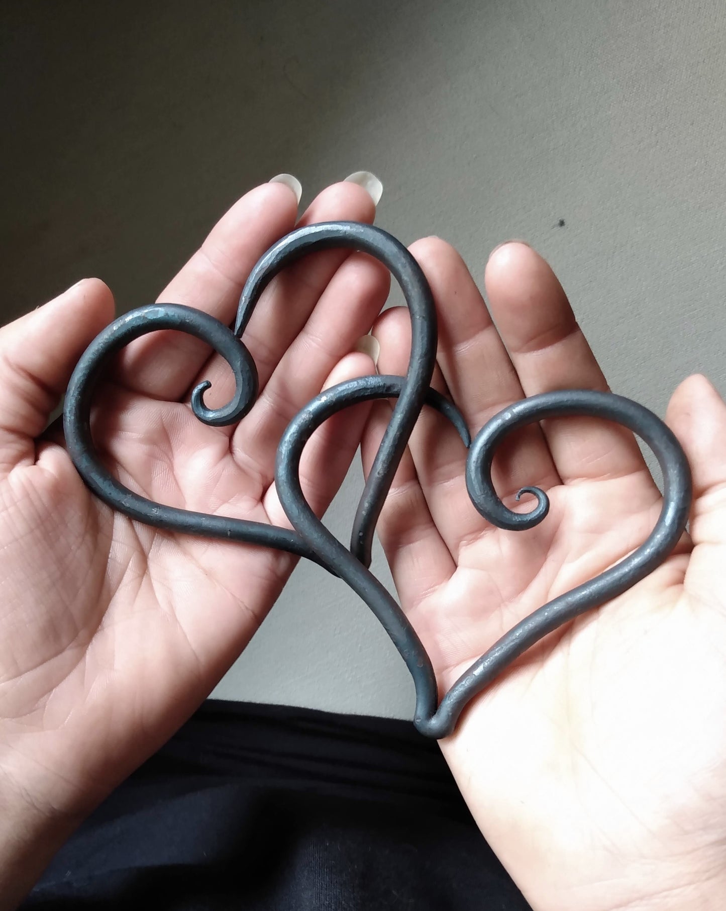 Personalized Linked Hearts