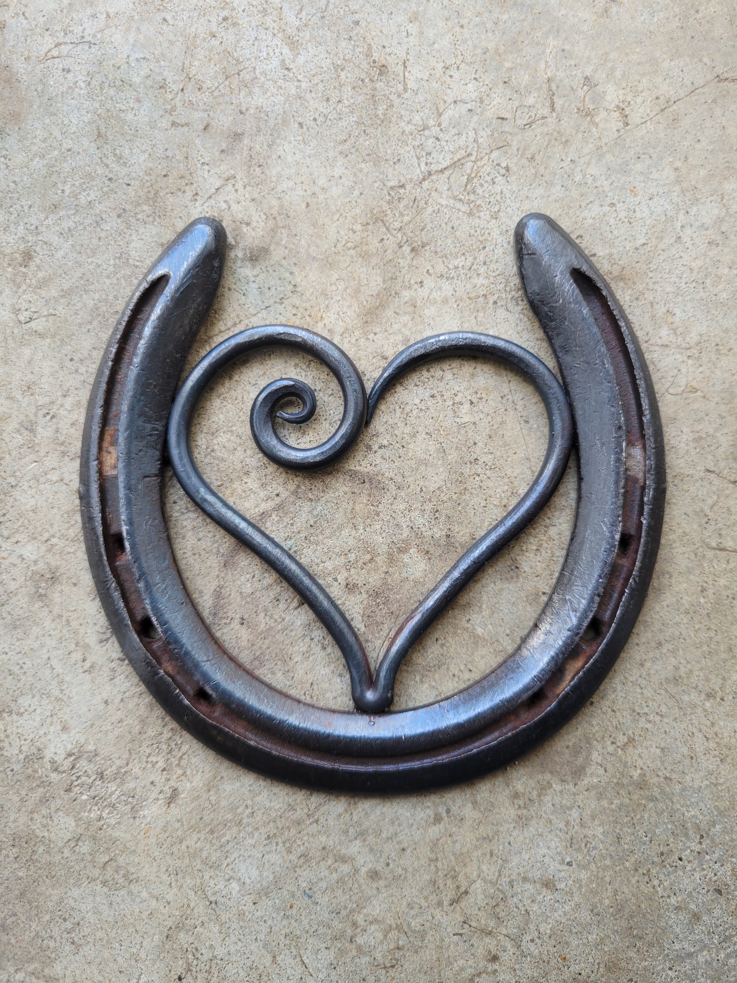 Horseshoe Metal Artwork