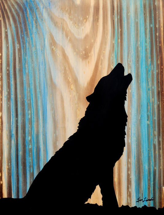 Lone Wolf Silhouette