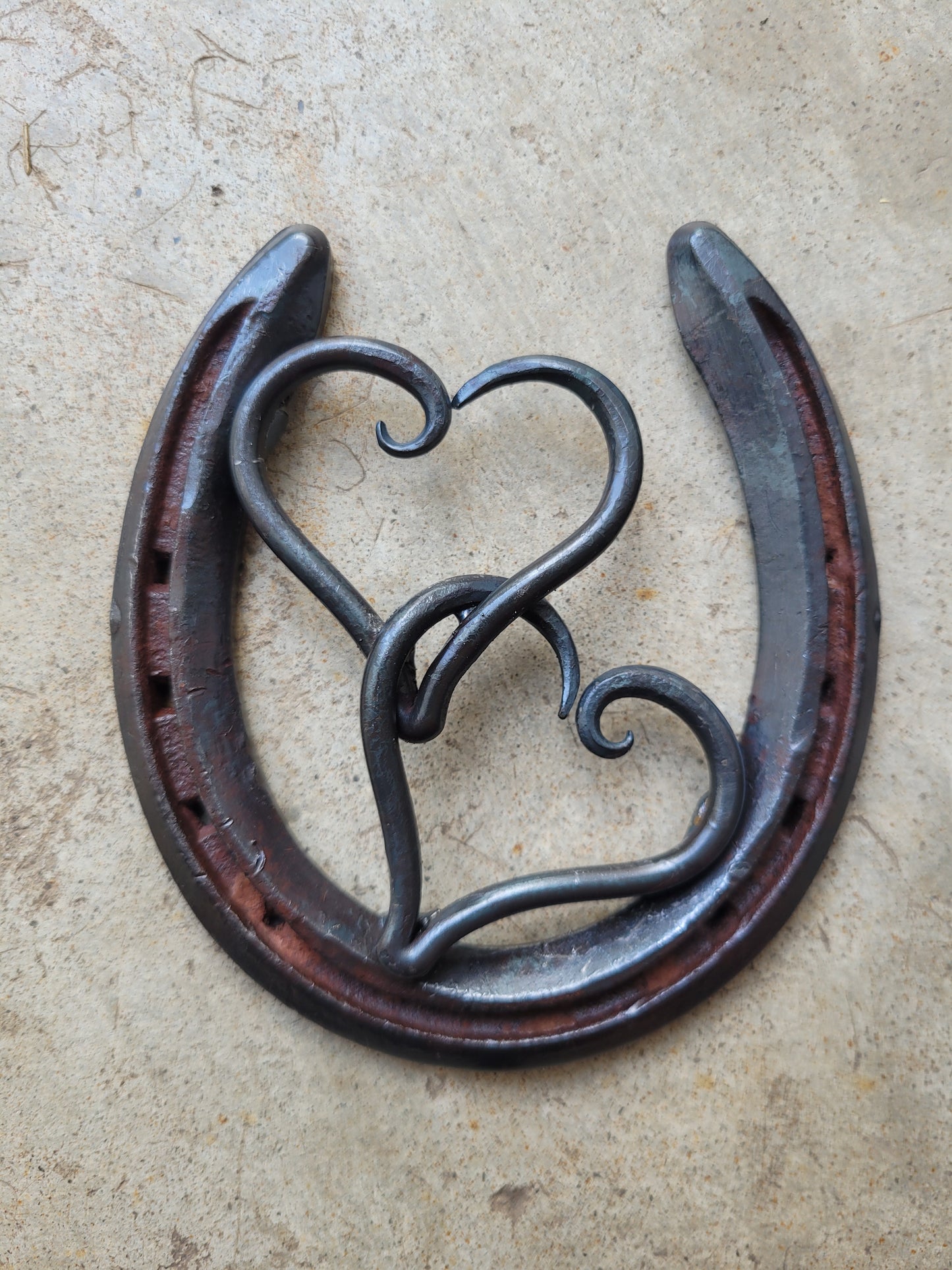 Horseshoe Metal Artwork
