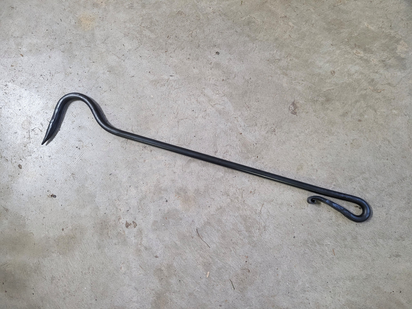 Classic Fire Poker - Folded Handle