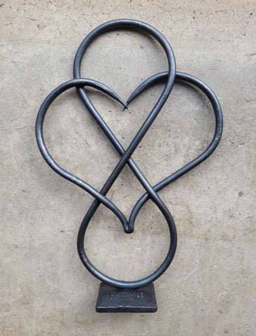 Custom XL Infinity Heart Sculpture