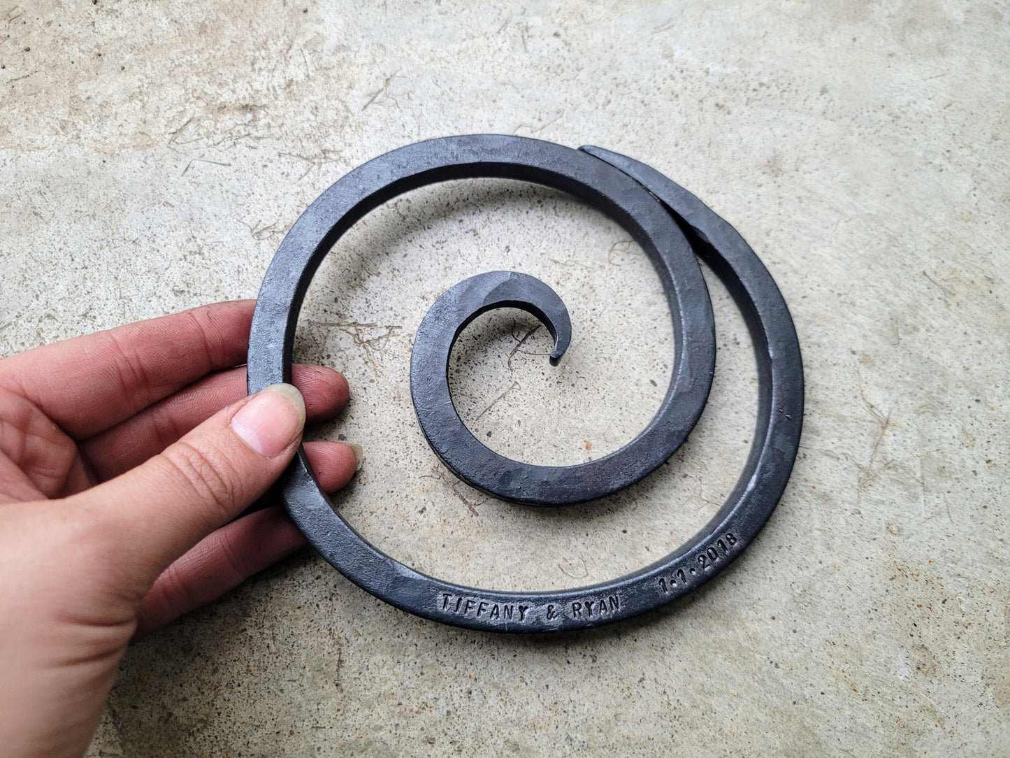 Forged Spiral Trivet