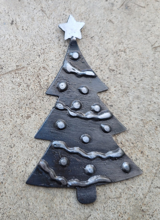 Christmas Tree Welded Sheet Metal Ornament
