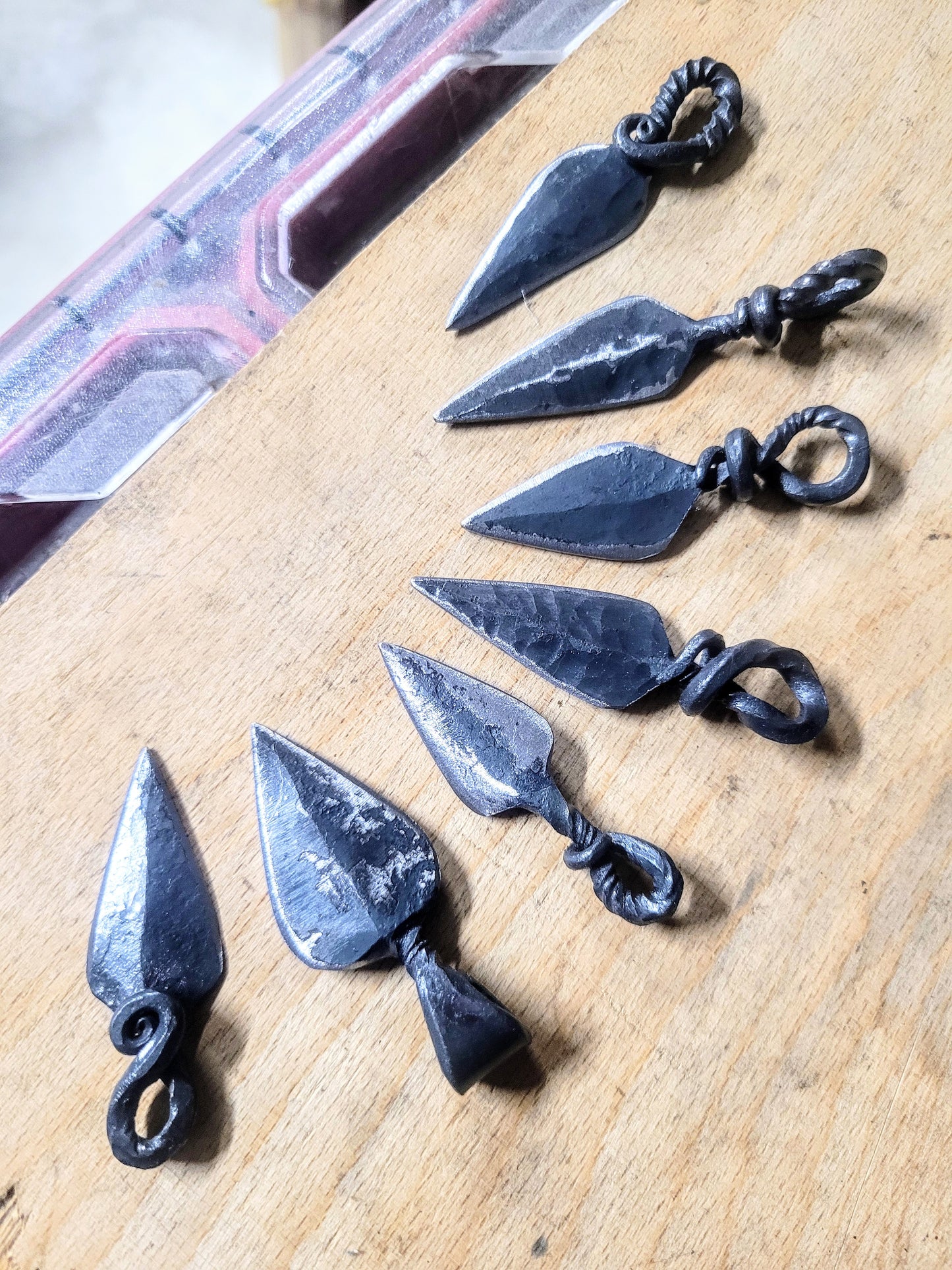 Forged Arrowhead Pendant