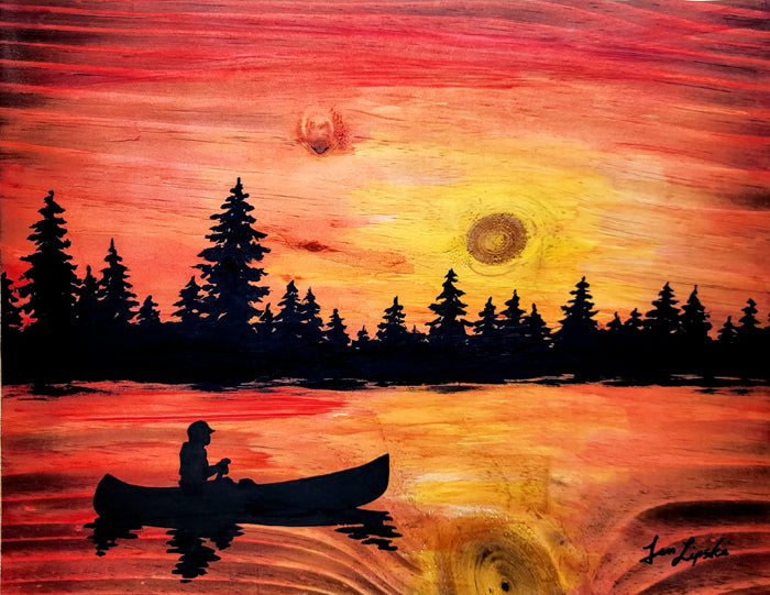 Cottage Lake Silhouette