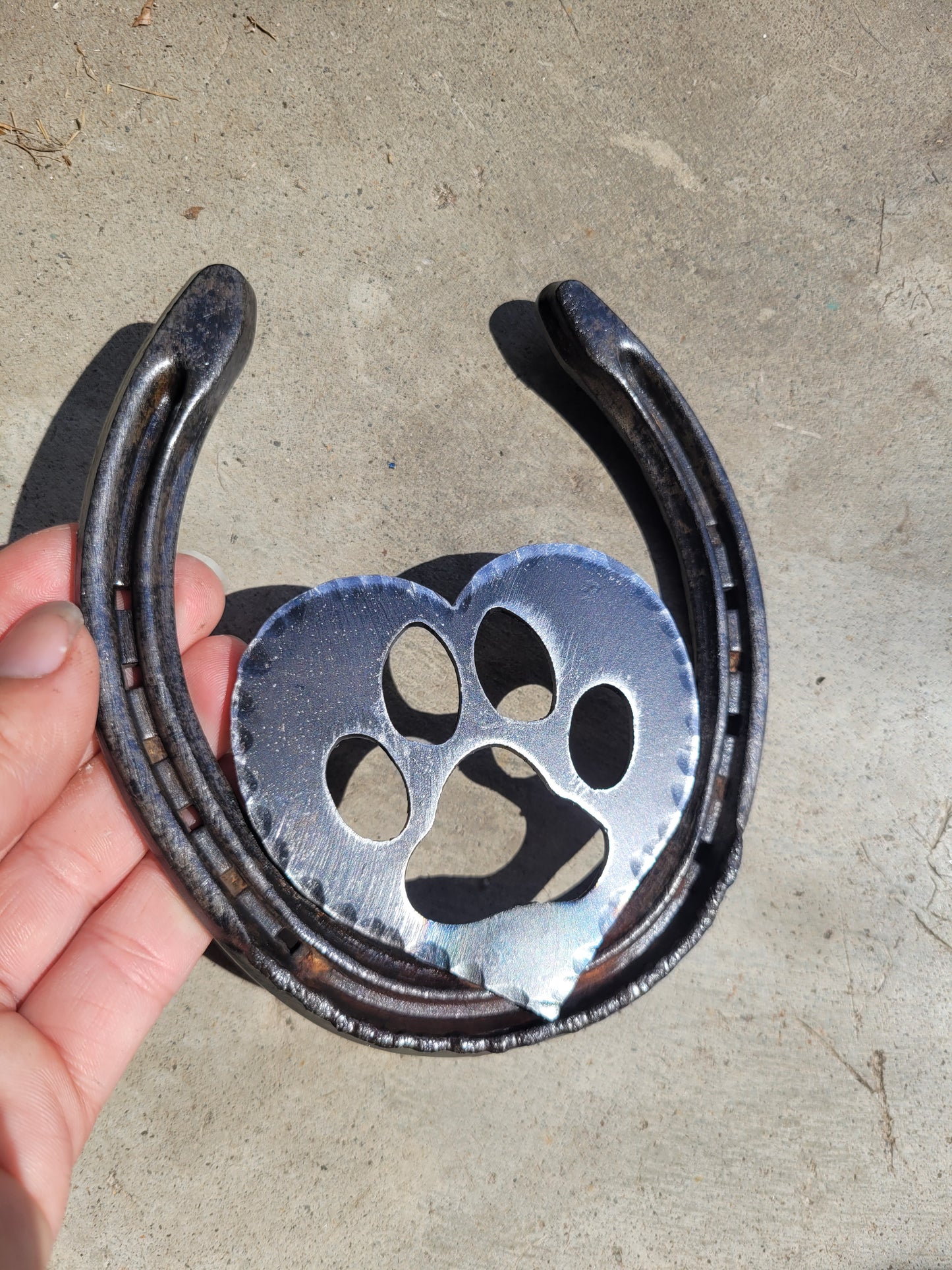 Horseshoe Metal Artwork