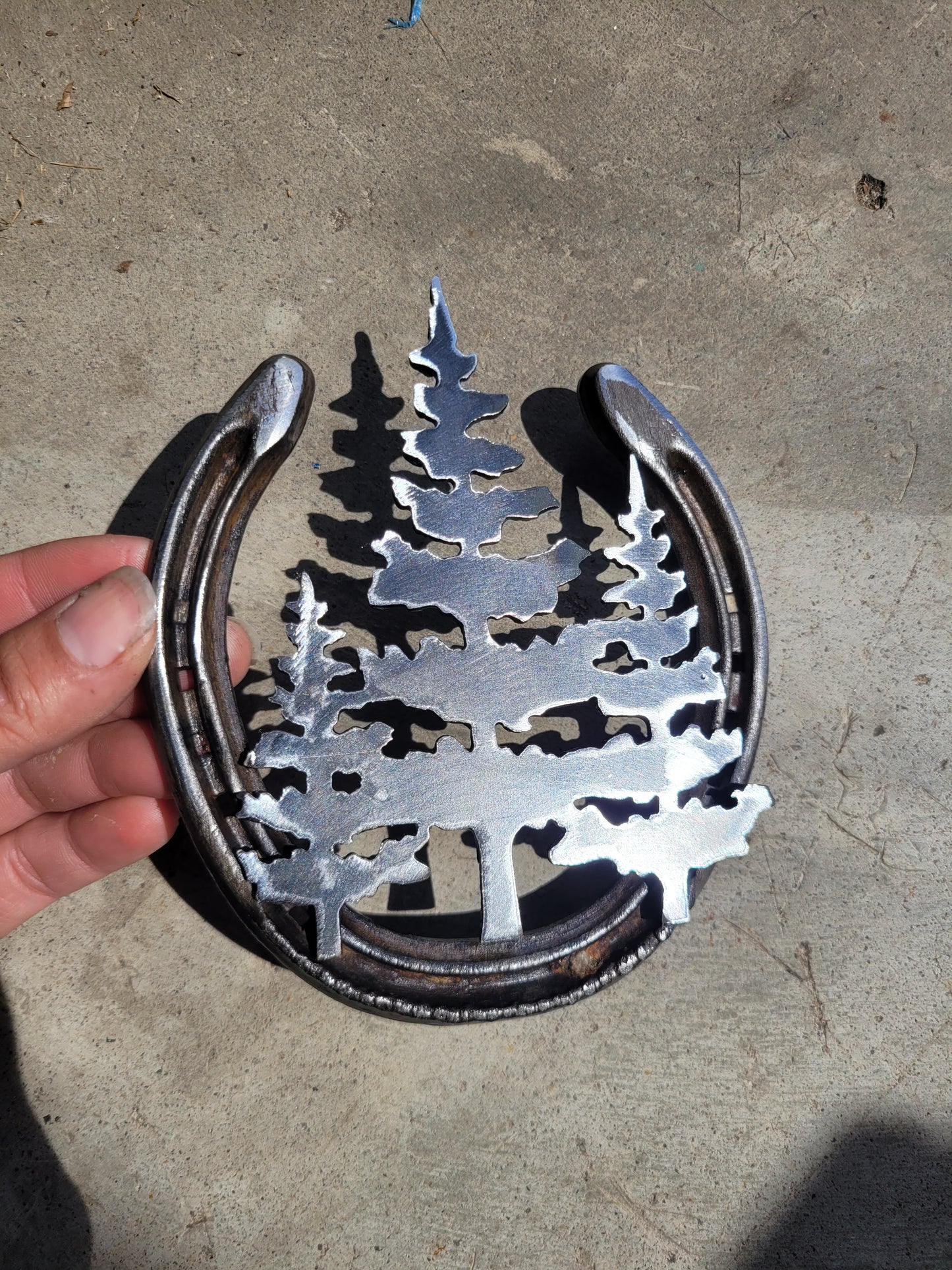 Horseshoe Metal Artwork