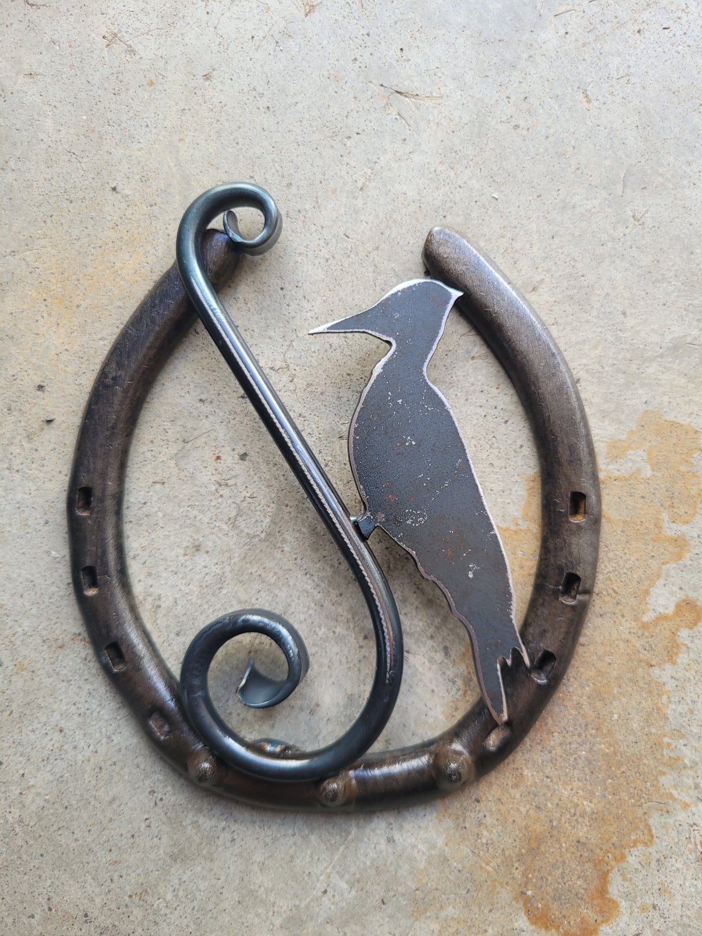 Horseshoe Metal Artwork