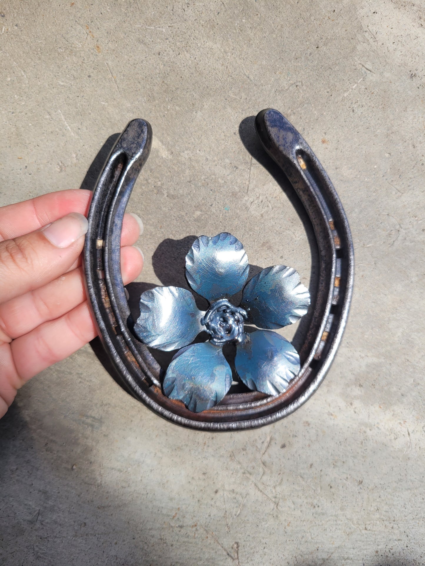 Horseshoe Metal Artwork