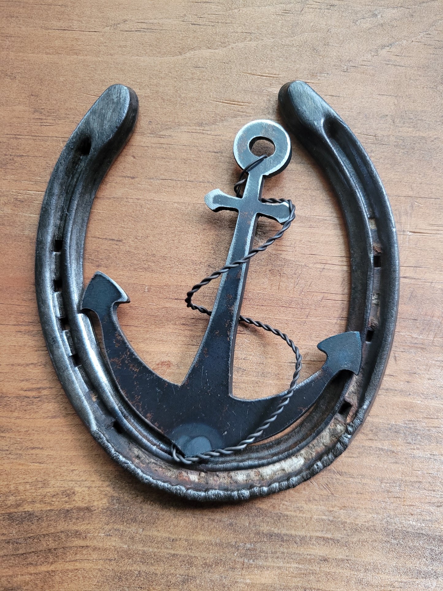 Horseshoe Metal Artwork