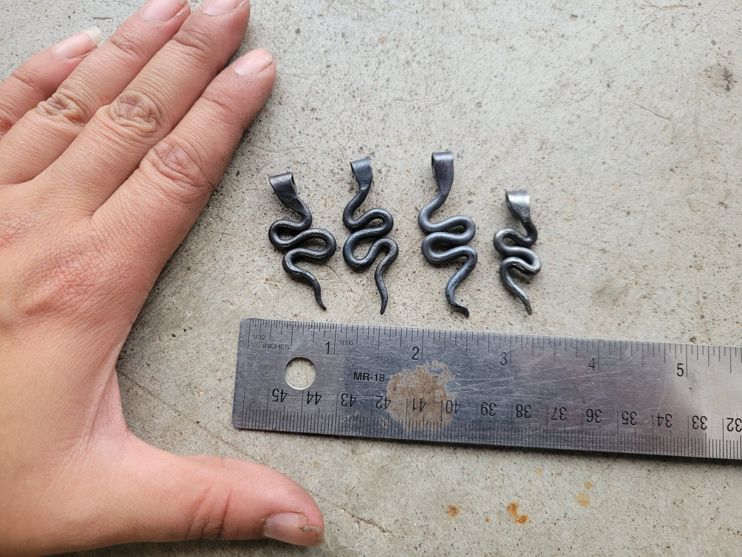 Custom Serpent Pendants - Set of 3