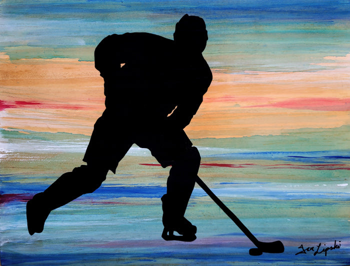 Hockey Silhouette