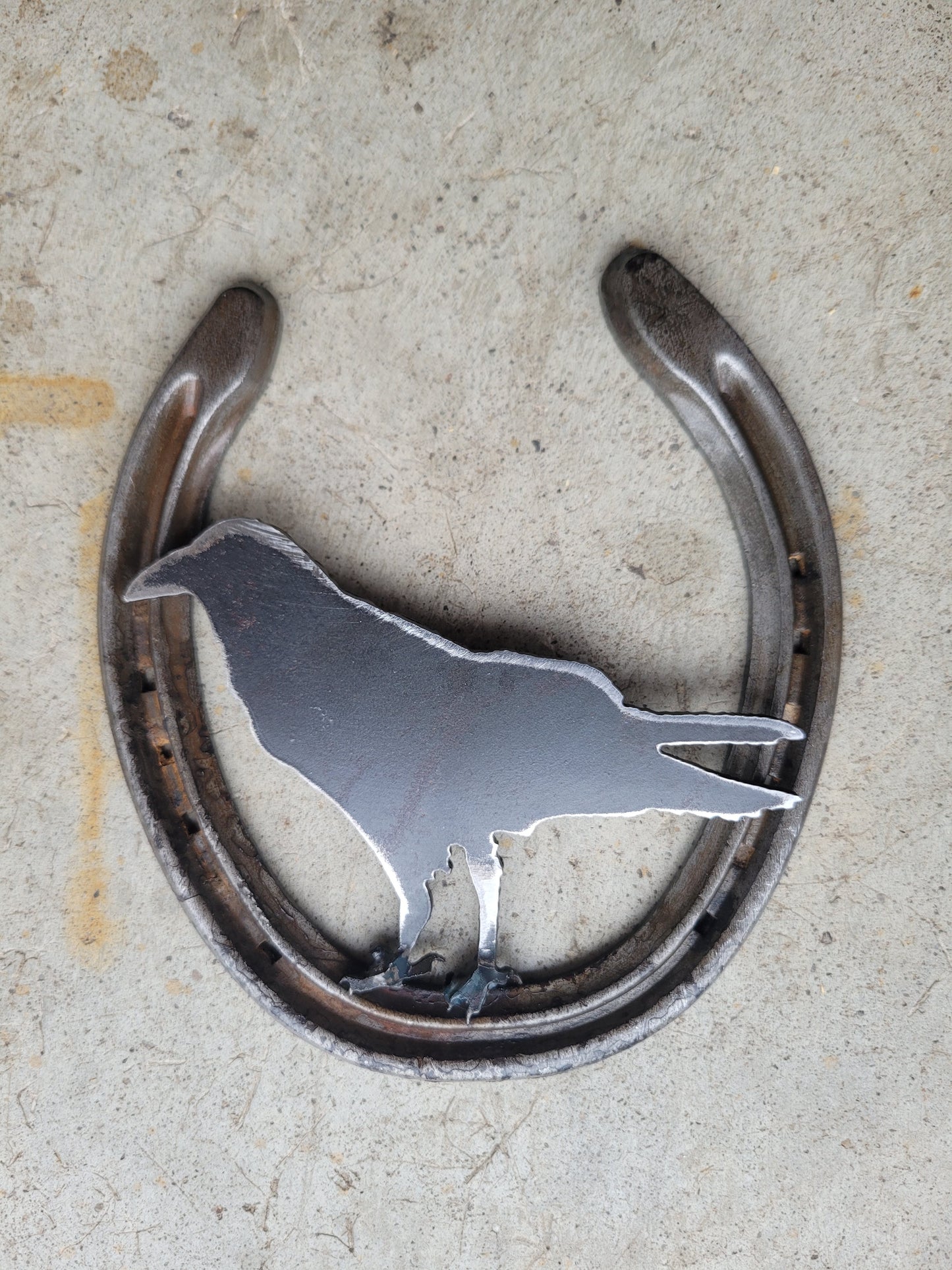 Horseshoe Metal Artwork