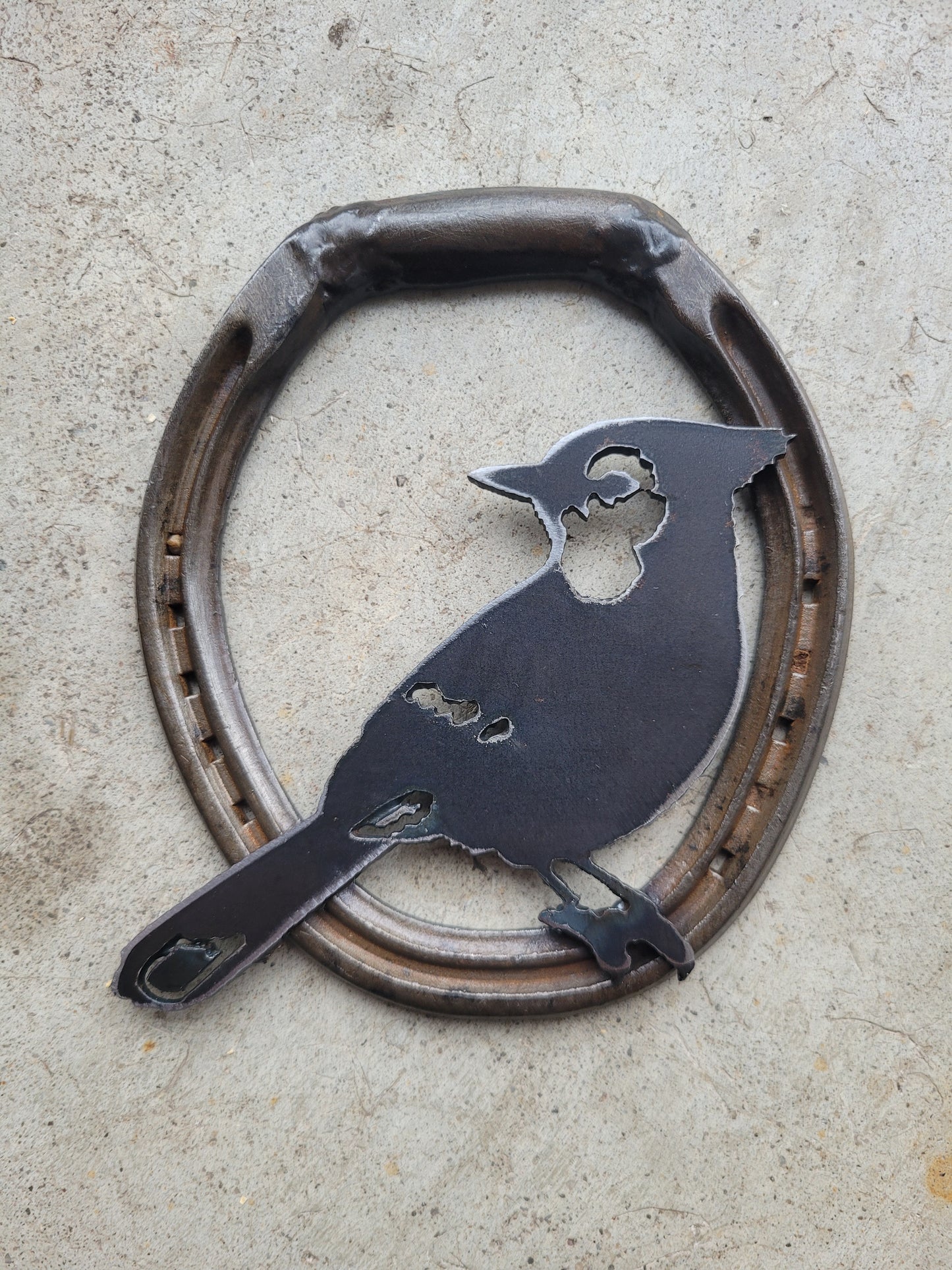 Horseshoe Metal Artwork