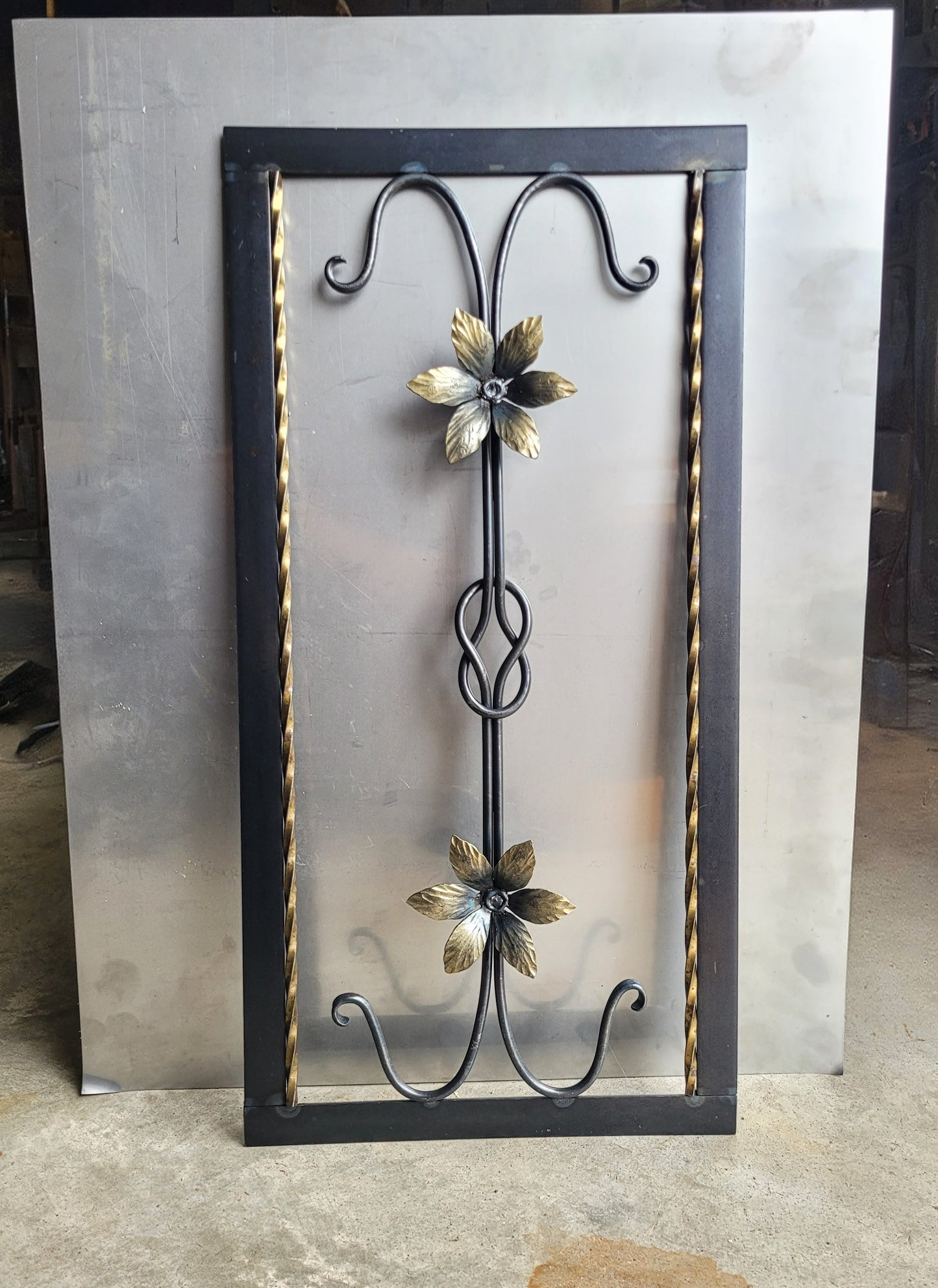 "Antiquity III" Metal Wall Artwork