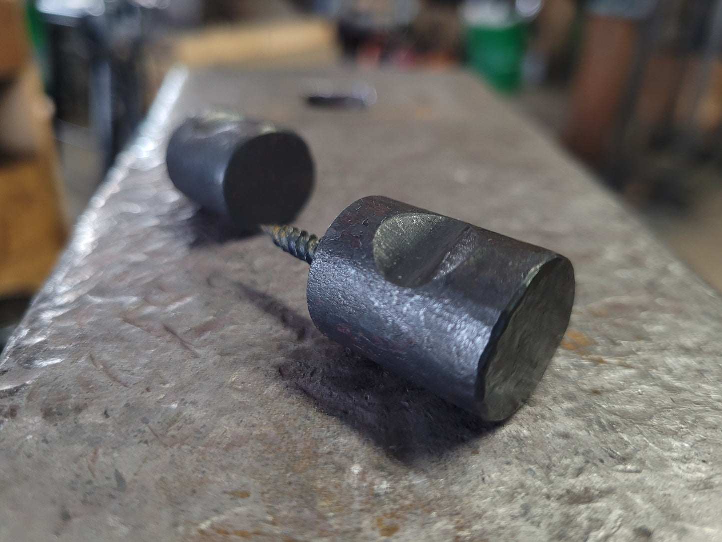 Custom set of Forged Cabinet Hardware