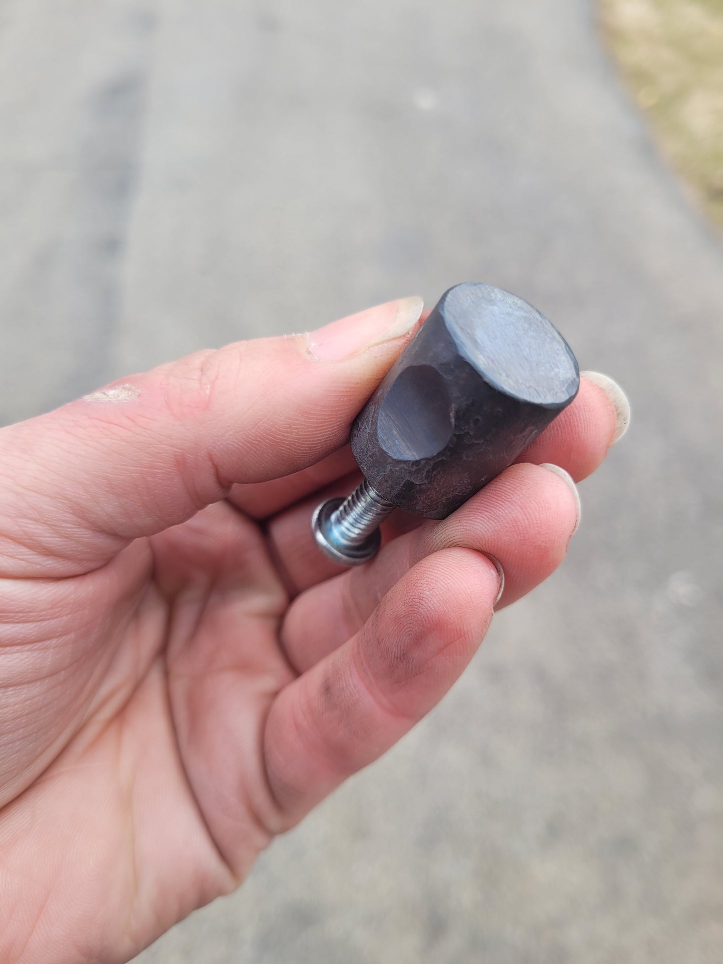 Custom set of Forged Cabinet Hardware