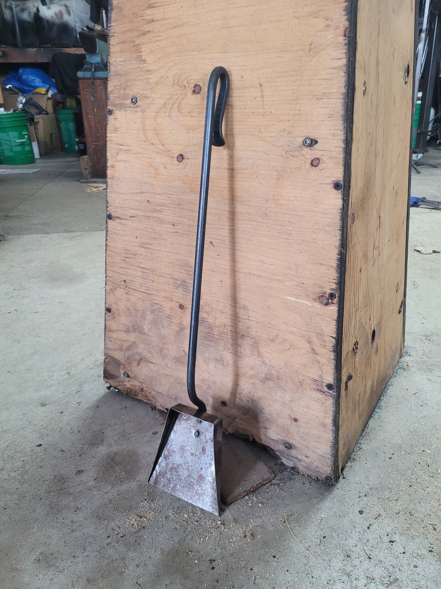 Hand-Forged Fireplace Shovel