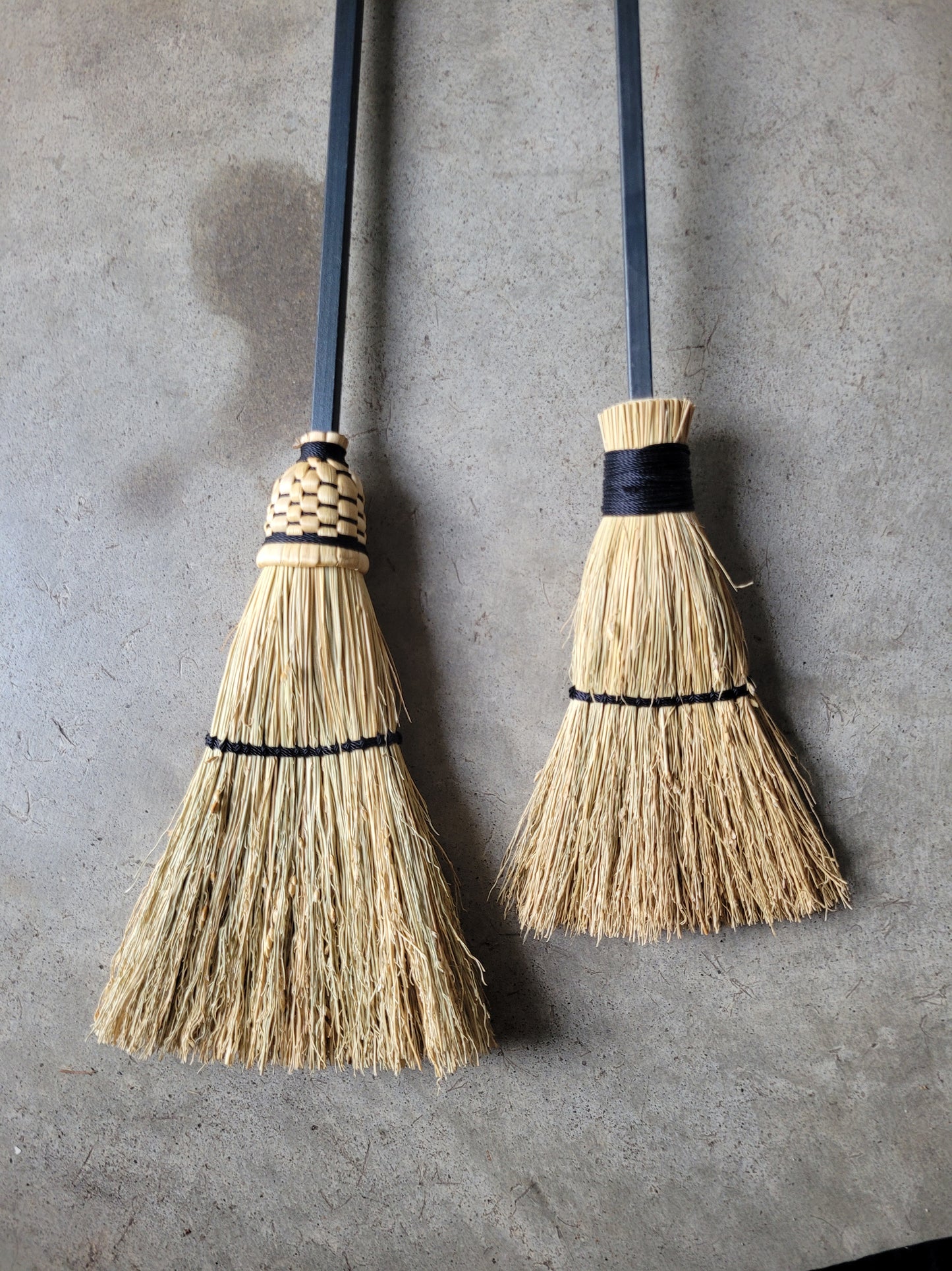 Hand-Forged Fireplace Broom