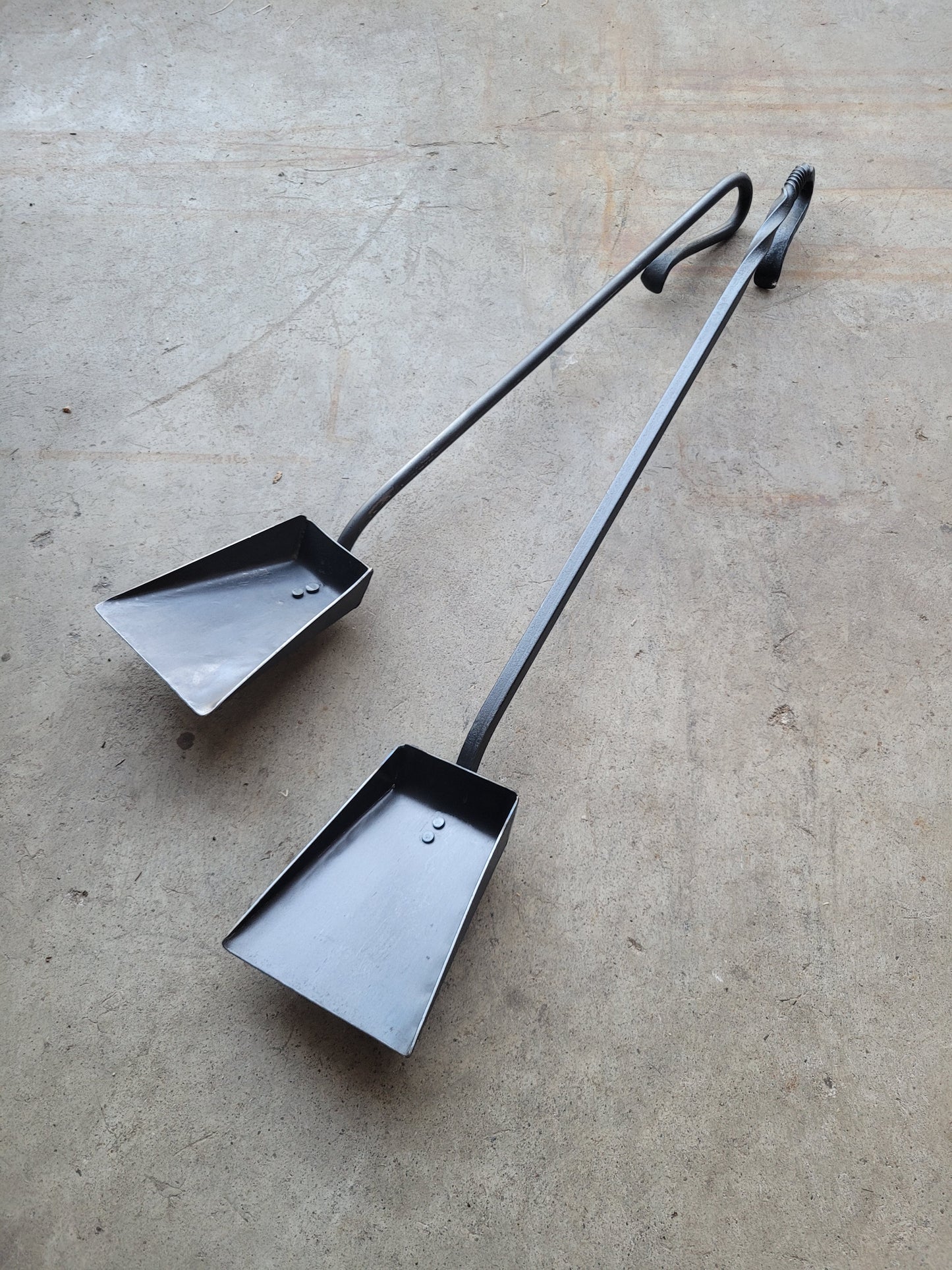 Hand-Forged Fireplace Shovel