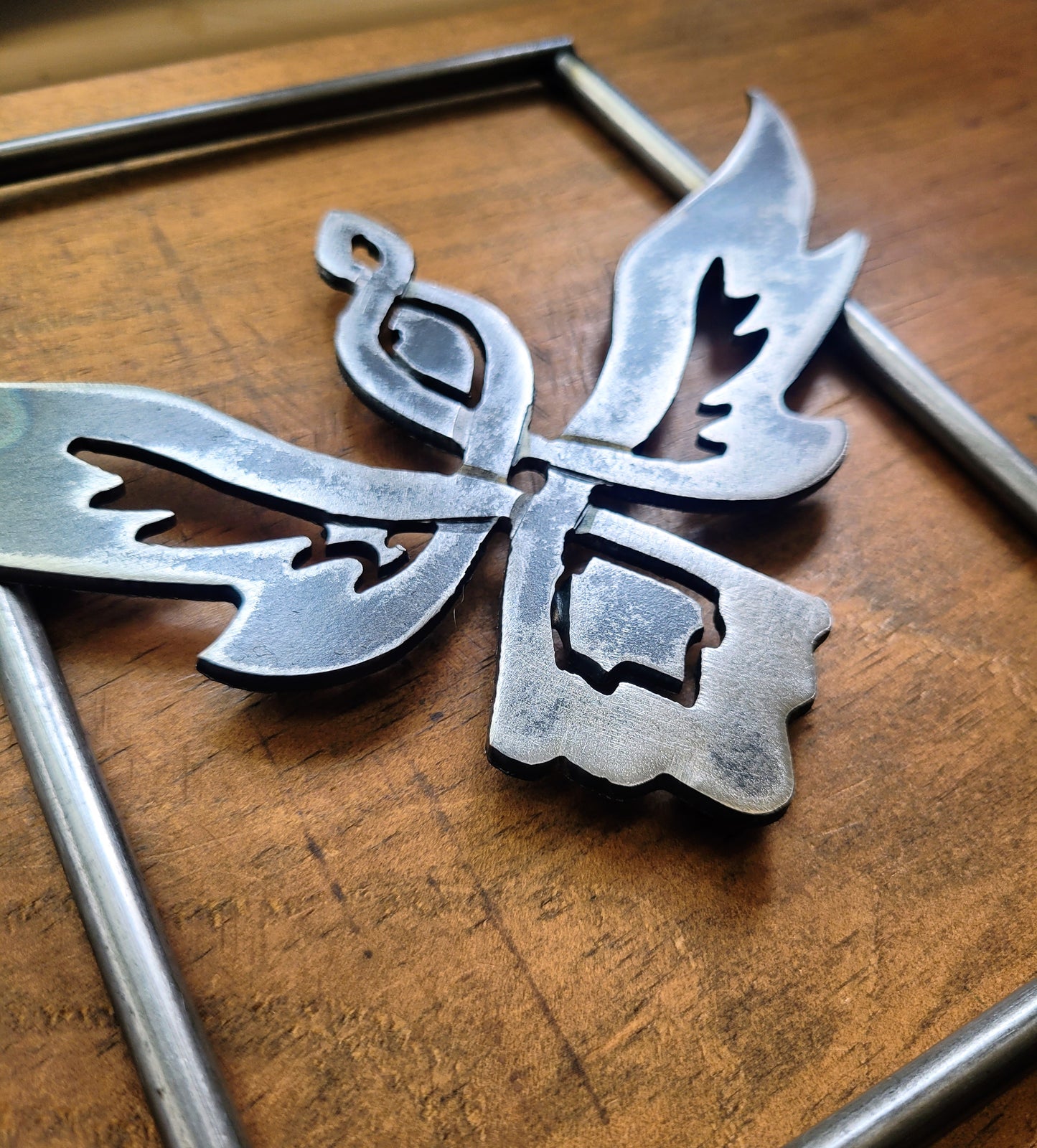 Small Celtic-Inspired Iron Artworks