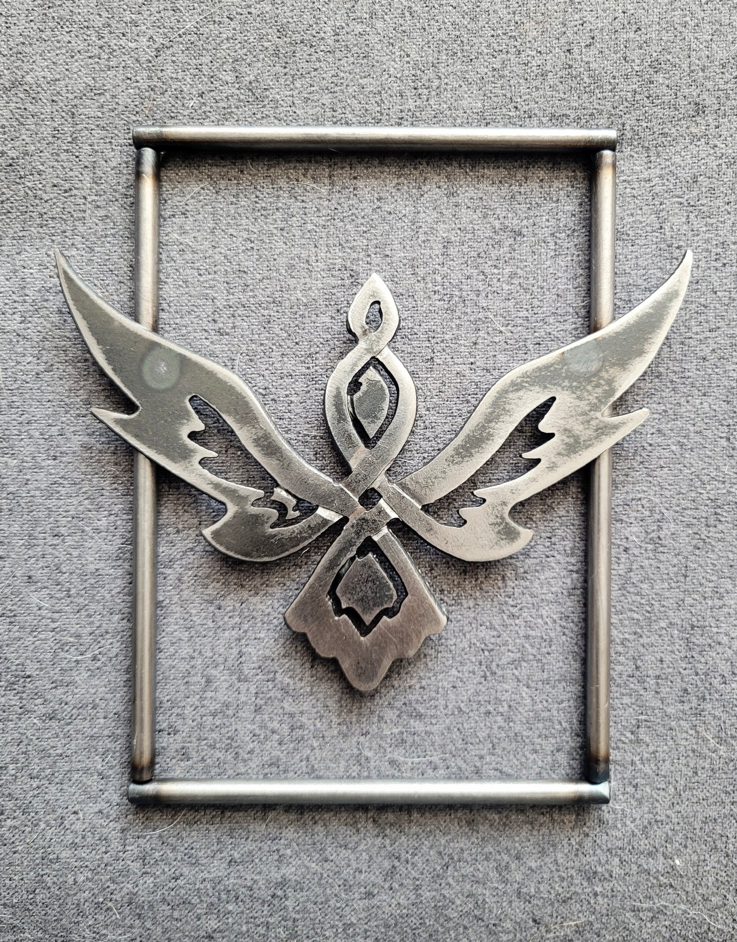 Small Celtic-Inspired Iron Artworks