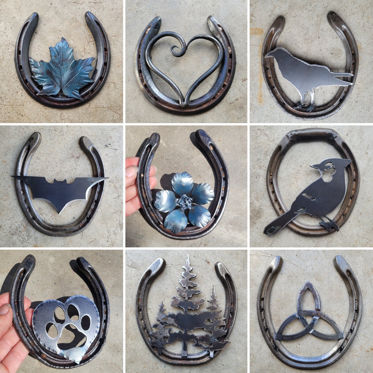 Horseshoe Metal Artwork