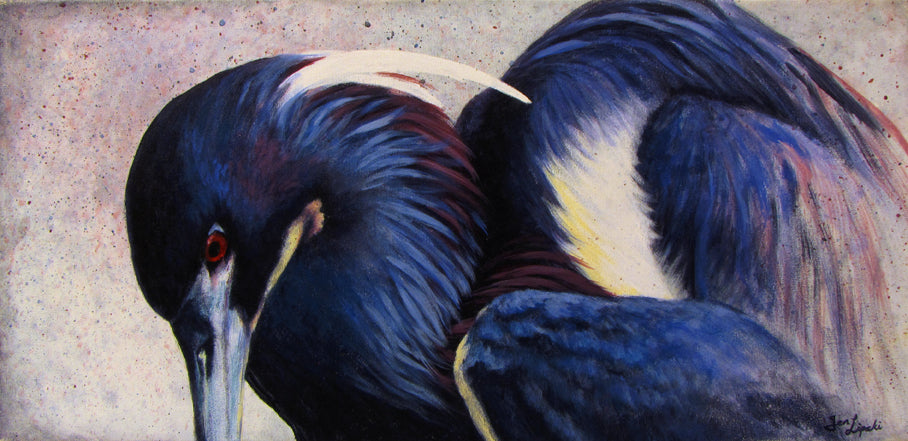 First Strike - Acrylic on Canvas - 12x24"