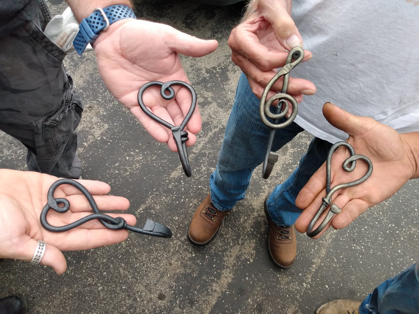 Scrolling and Bending - Forged Hooks Workshop