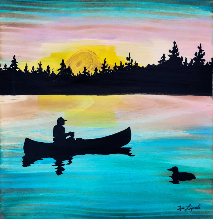 Cottage Lake Silhouette