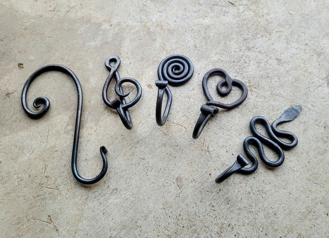 Scrolling and Bending - Forged Hooks Workshop