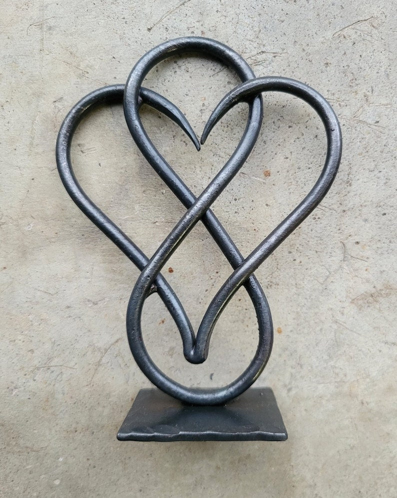 Infinity Heart Sculpture