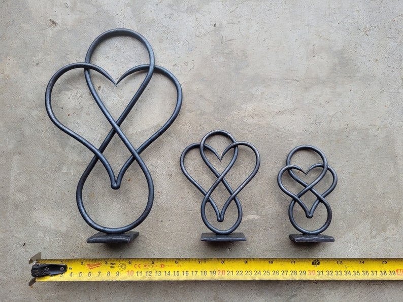 Infinity Heart Sculpture