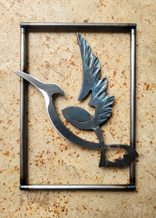 Celtic Hummingbird Small Metal Artwork
