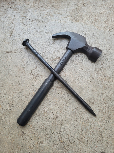 Custom Hammer and Nails Sculpture (matching set of 2)