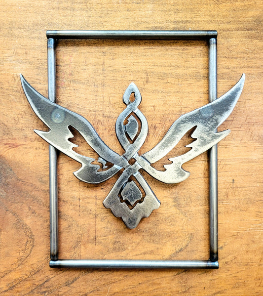 Small Celtic-Inspired Iron Artworks