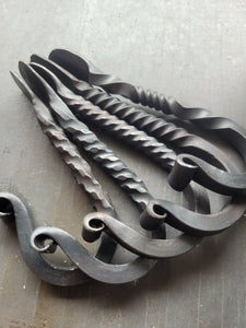 NEW Twisting Steel - Forged Coat Hooks Workshop