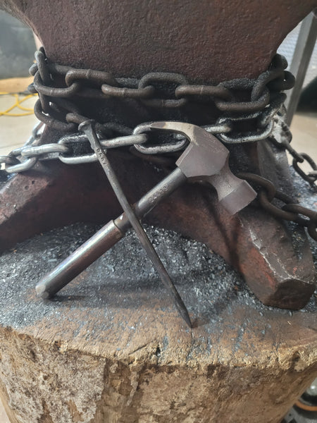 Custom Hammer and Nails Sculpture (matching set of 2)