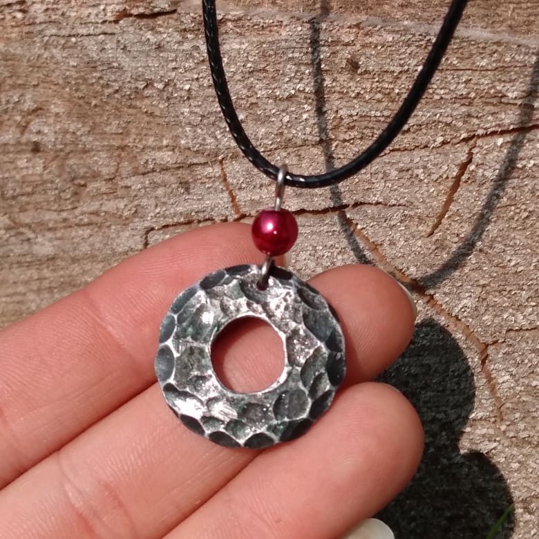 Iron Moon Pendant