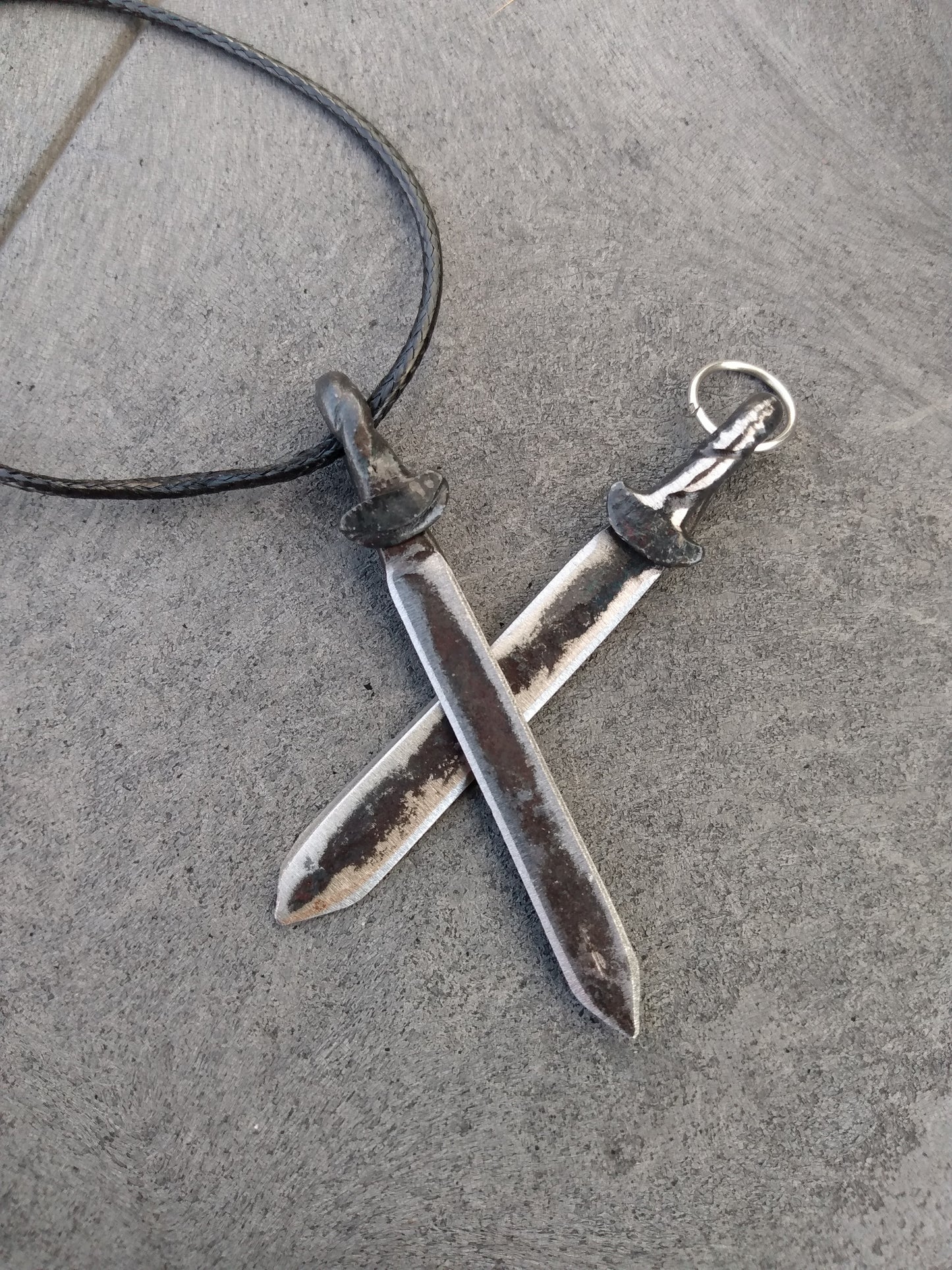 Hand Forged Sword Necklace